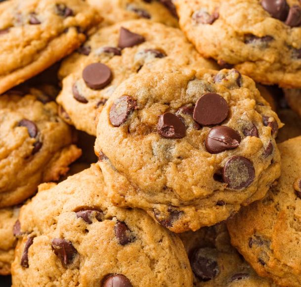 Pumpkin spice chocolate chip cookies