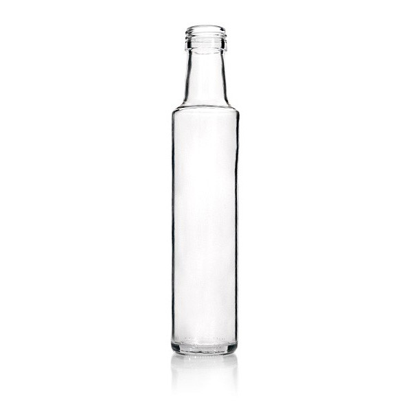 250ml Clear Glass Olive Oil Bottle