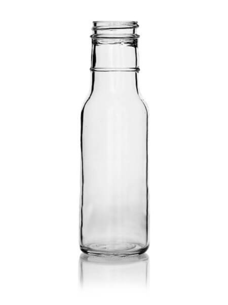 8 oz Glass BBQ Sauce Bottle