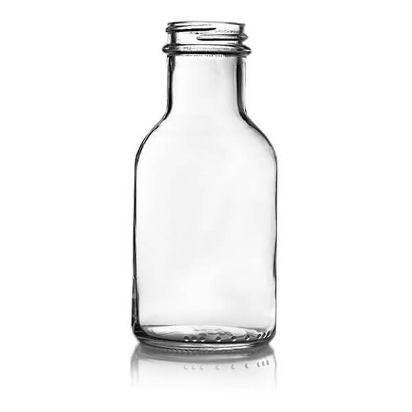 8 oz Glass Stout Bottle