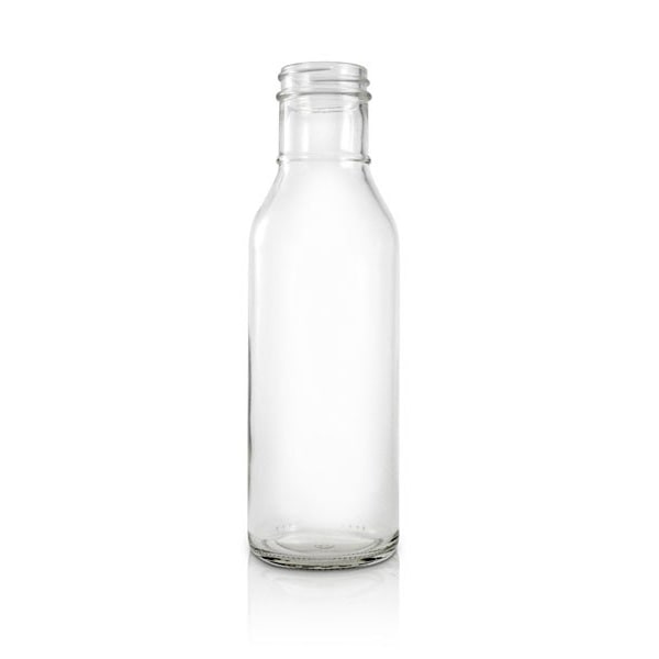 12 oz Glass Sauce Bottle