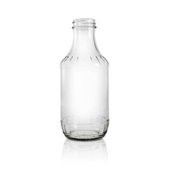 Glass BBQ Decanter Bottle