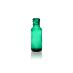 .5oz Emerald Green Glass Bottle