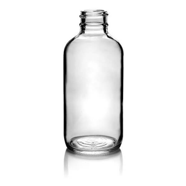 4oz BostonRound Glass Bottle