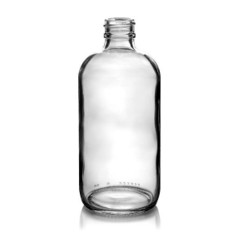 8 oz Boston Round Glass Bottle