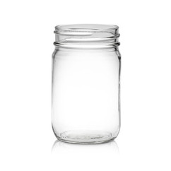 12oz Glass Mason Jar