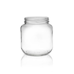 64 oz Round Glass Jar