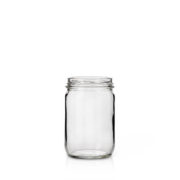 12 oz Glass Mason Jar