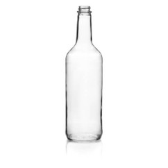 Clear 750 ml Glass Bottle