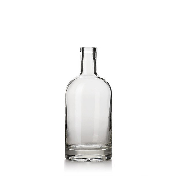 750 ml Nordic Glass Liquor Bottle