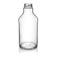 24 oz Glass Sauce Bottle