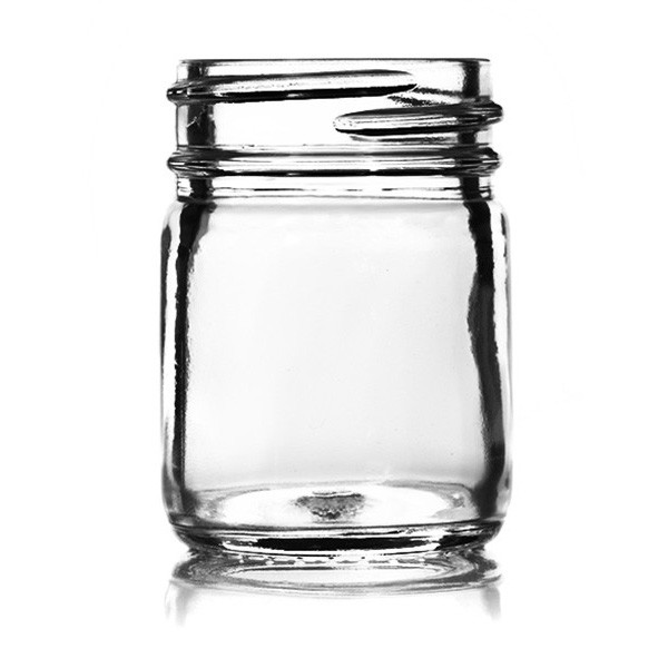 1.25oz Straight Sided Glass Jar