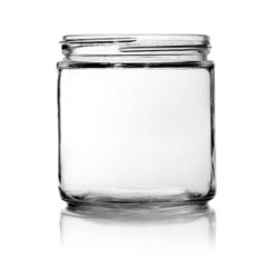 16 oz Clear Glass Jar
