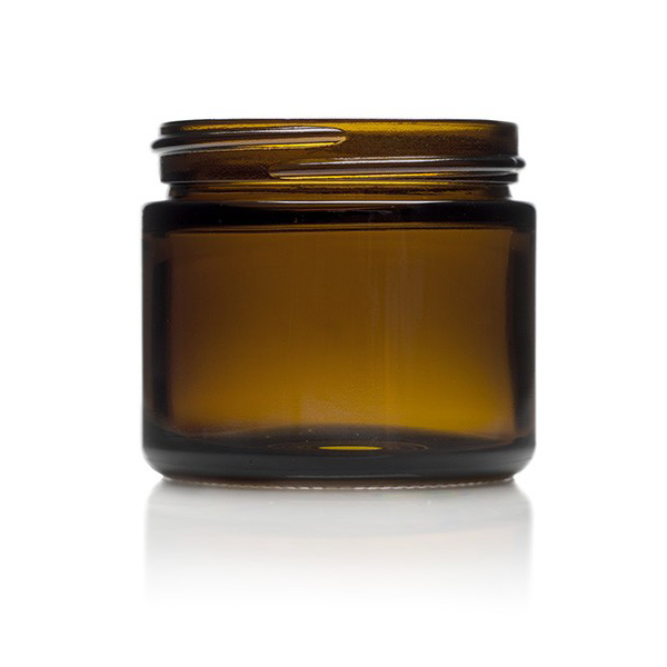 2 oz Amber Glass Jar