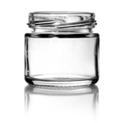 2oz Clear Glass Jar