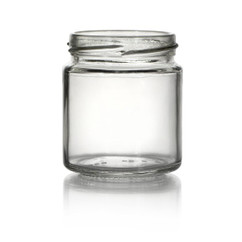 4 oz Clear Glass Jar