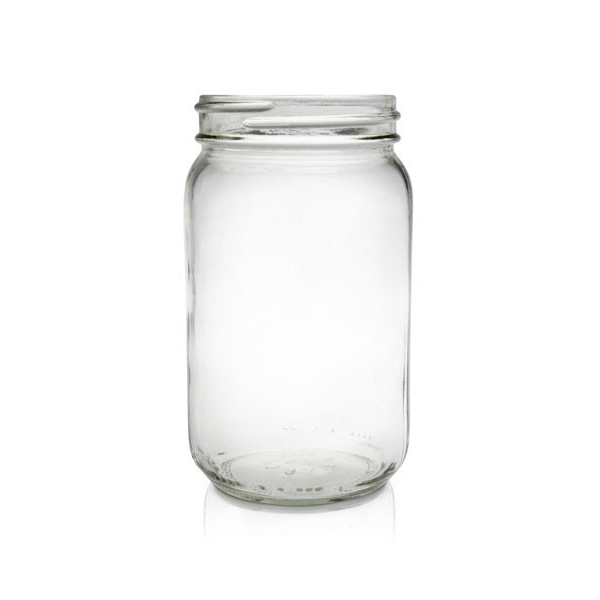 8 oz (Half-Pint) Glass Utility Jar