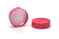 Red 3 Hole Lined Spice Cap