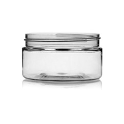 8 oz Clear PET Widemouth Jar