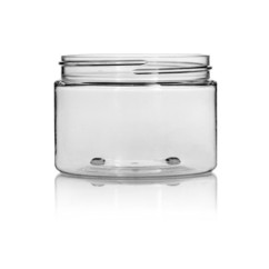 12 oz Clear PET Jar 89-400