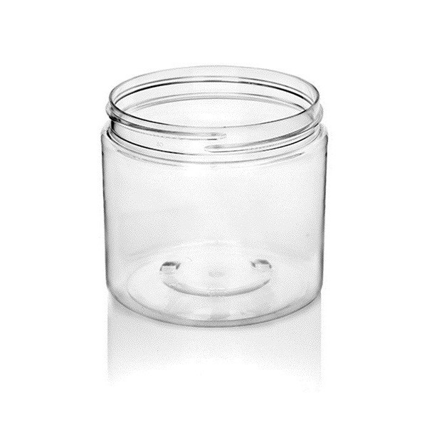 16 oz Clear PET Jar