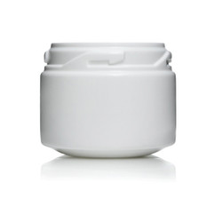White HDPE Jar
