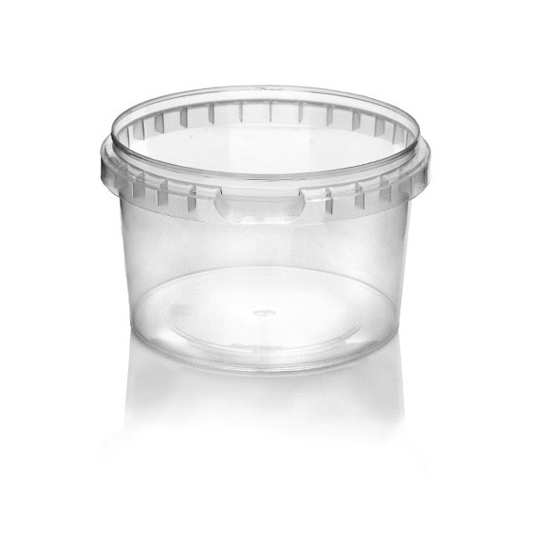 16 oz Clear PP Tamper Evident Tub